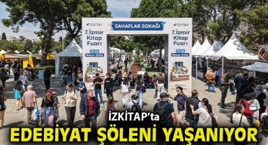 İZKİTAP’ta edebiyat şöleni yaşanıyor