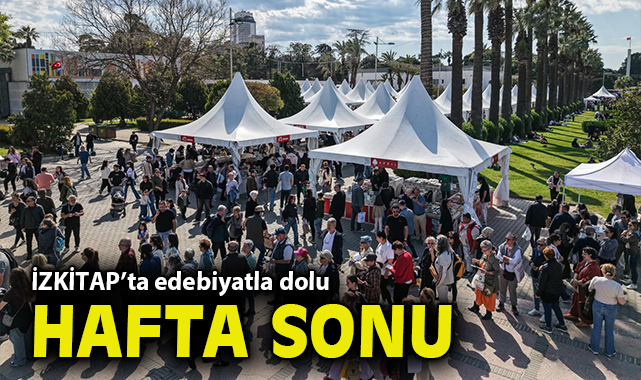 İZKİTAP’ta edebiyatla dolu hafta sonu