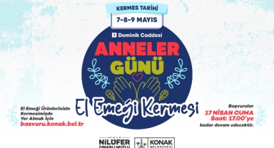 Konak’ta Anneler Günü hediyeleri kermesten