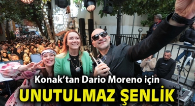 Konak’tan Dario Moreno için unutulmaz şenlik: İzmirliler akın etti