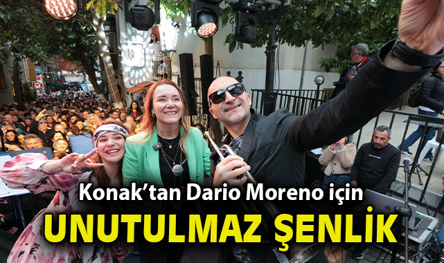 Konak’tan Dario Moreno için unutulmaz şenlik: İzmirliler akın etti