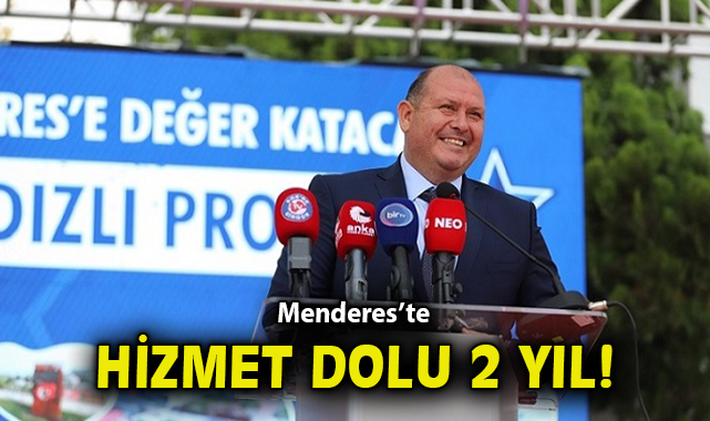 Menderes’te Hizmet Dolu 2 Yıl