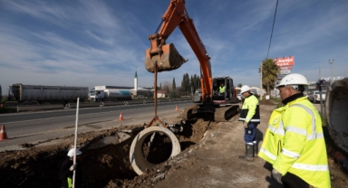 Menemen Türkelli’de su baskınlarına kalıcı çözüm