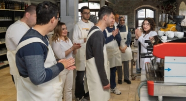 Otizmli gençler barista olma yolunda