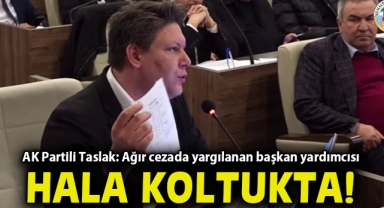 Recep Tayyip Taslak: Davası olmayan alındı, ağır cezada yargılanan başkan yardımcısı hâlâ koltukta