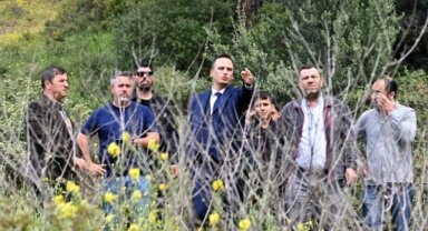 Başkan Eşki sahada... Yeşilçam Mahallesi’nde sokak sokak inceleme