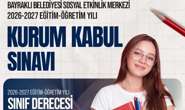 Bayraklı Belediyesi’nden öğrencilere ücretsiz eğitim desteği