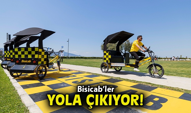 Bisicab’ler yola çıkıyor