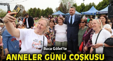 Buca Gölet'te Anneler Günü coşkusu