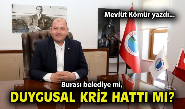 Burası belediye mi, duygusal kriz hattı mı?