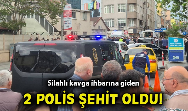 Çorlu’da silahlı kavga ihbarına giden 2 polis şehit oldu