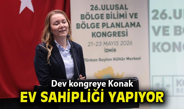 Dev kongreye Konak ev sahipliği yapıyor: Ulusal Bölge Bilimi ve Bölge Planlama Kongresi başladı