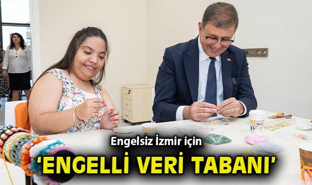 Engelsiz İzmir için “Engelli Veri Tabanı”
