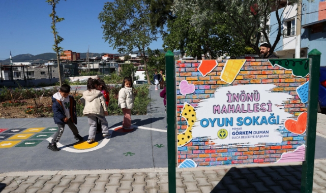 İnönü Mahallesi’ne yeni Oyun Sokağı