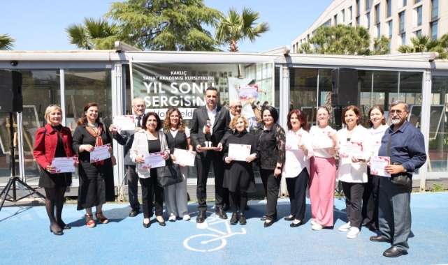 Kaklıç Sanat Akademisi’nde sanat dolu yıl sonu sergisi