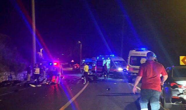 Marmaris’te trafik kazası: 2 ölü