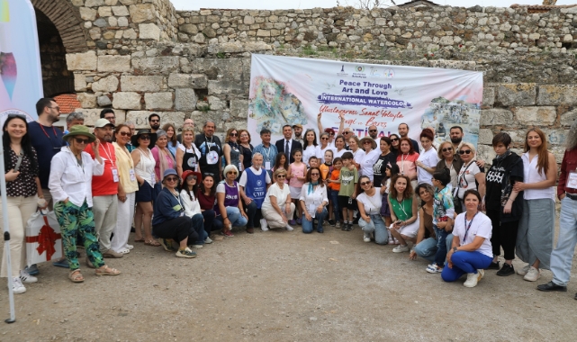 Seferihisar’da 2. Uluslararası Suluboya Festivali sona erdi