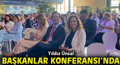 Yıldız Ünsal ‘Başkanlar Konferansı’nda: Avrupa Demokrasi Başkenti Cascais’te Karşıyaka’yı anlattı