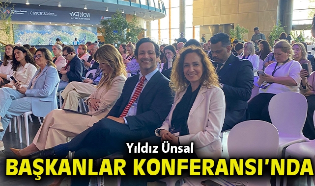 Yıldız Ünsal ‘Başkanlar Konferansı’nda: Avrupa Demokrasi Başkenti Cascais’te Karşıyaka’yı anlattı