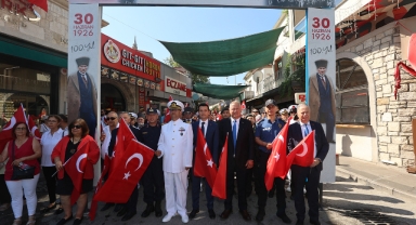 Atatürk'ün Urla'ya gelişinin 100. yılı törenlerle anıldı