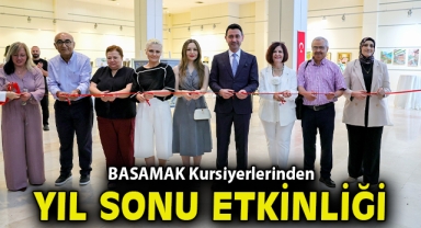 BASAMAK KURSİYERLERİNDEN YIL SONU ETKİNLİĞİ