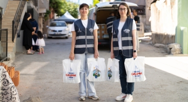 Binlerce çocuğa süt desteği başladı