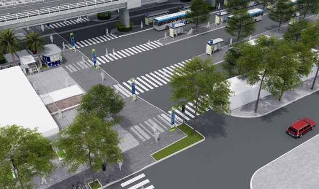 Bornova Aktarma İstasyonu yeni yüzüne kavuşuyor