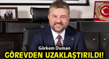 Buca Belediye Başkanı Görkem Duman görevden uzaklaştırıldı