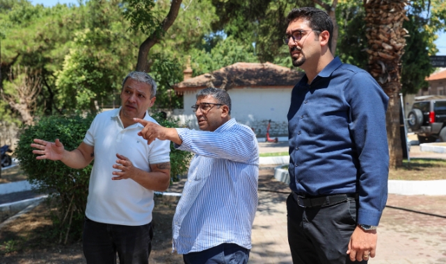 Buca’da Başkan Vekili Benzer sahaya indi