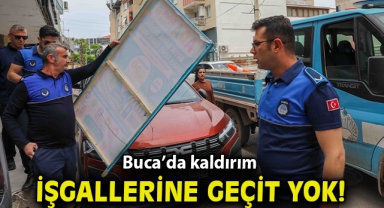 Buca’da kaldırım işgallerine geçit yok