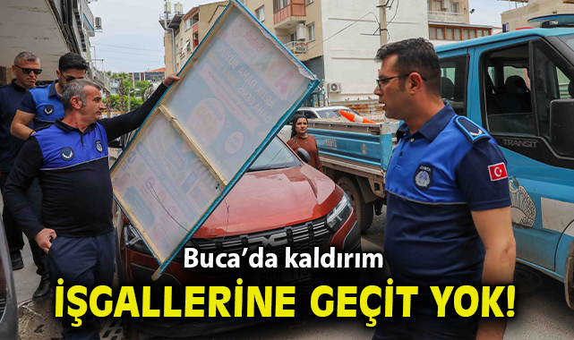 Buca’da kaldırım işgallerine geçit yok