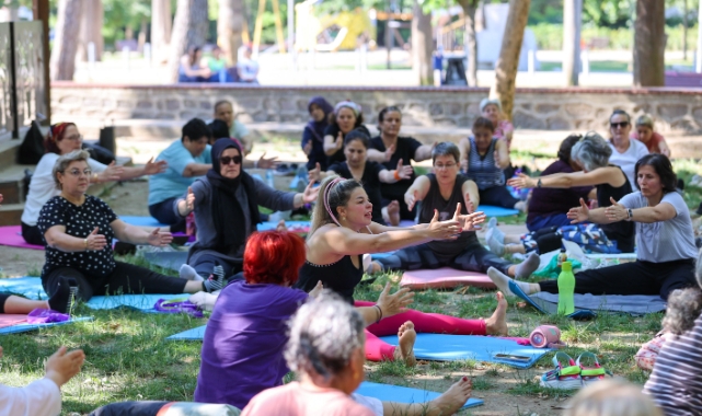 Bucalı kadınlardan spor kurslarına yoğun ilgi