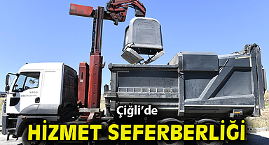Çiğli'de Hizmet Seferberliği Sürüyor