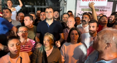 Güç il binası önünden seslendi: Kapıları kırarark girdiler!