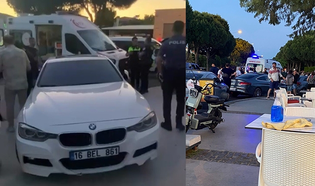 İzmir'de dehşet anları... Polisten kaçtı, yayaya çarptı!