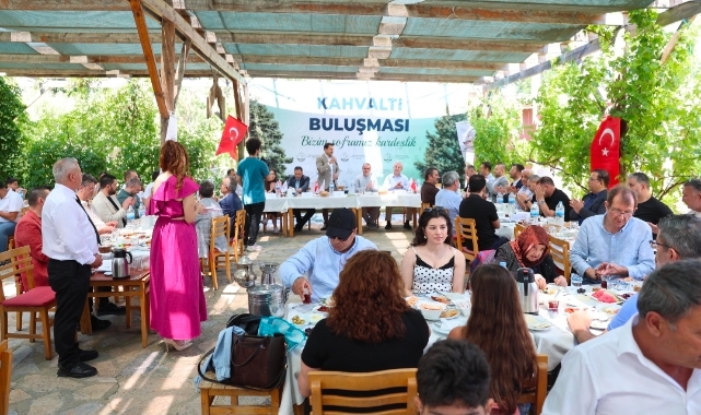 Kahramanmaraşlılar Bornova'da kahvaltı programında buluştu!