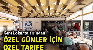 Kent Lokantaları’ndan özel günler için özel tarife