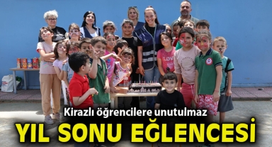 Kirazlı öğrencilere unutulmaz yıl sonu eğlencesi