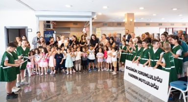 Narlıdereli çocuklar doğa için buluştu