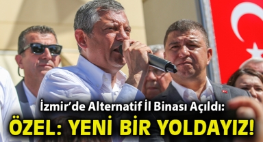 Özgür Özel Alternatif İl Binası Açılışında Konuştu: 