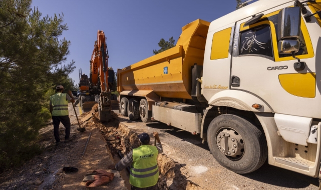Urla’ya 40 kilometrelik içme suyu hattı