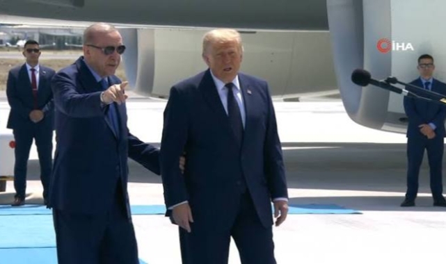 ABD Başkanı Trump Ankara'da!