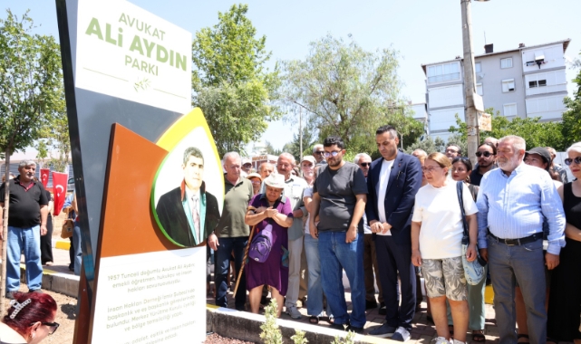 Ali Aydın’ın adı Çiğli’de yaşayacak