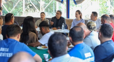 Başkan Vekili Benzer mesaiye Park Bahçeler şantiyesinde başladı