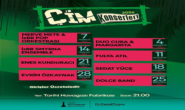 Çim Konserleri yaza renk katacak