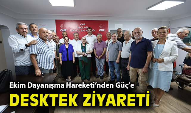 Ekim Dayanışma Hareketi’nden Güç’e destek ziyareti