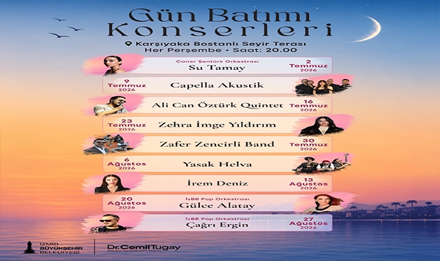 Gün Batımı Konserleri başlıyor