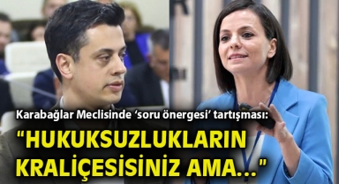Karabağlar Meclisinde ‘soru önergesi’ tartışması: “Hukuksuzlukların kraliçesisiniz ama…”