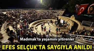 Madımak’ta yaşamını yitirenler Efes Selçuk'ta saygıyla anıldı