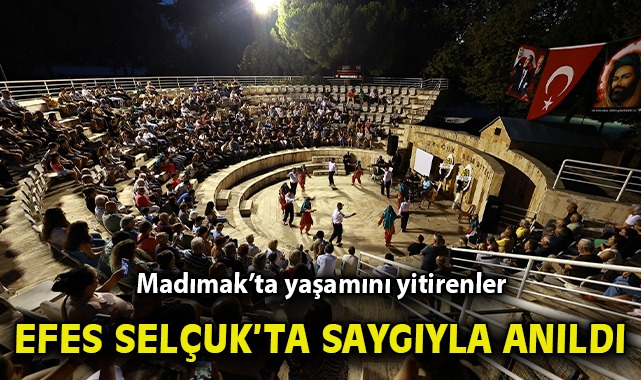 Madımak’ta yaşamını yitirenler Efes Selçuk'ta saygıyla anıldı